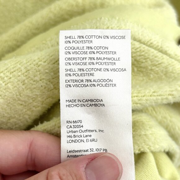 Free People Ruby Oversized Shacket Jacket in Luminary Yellow Green Women’s Sz XS - Picture 6 of 11